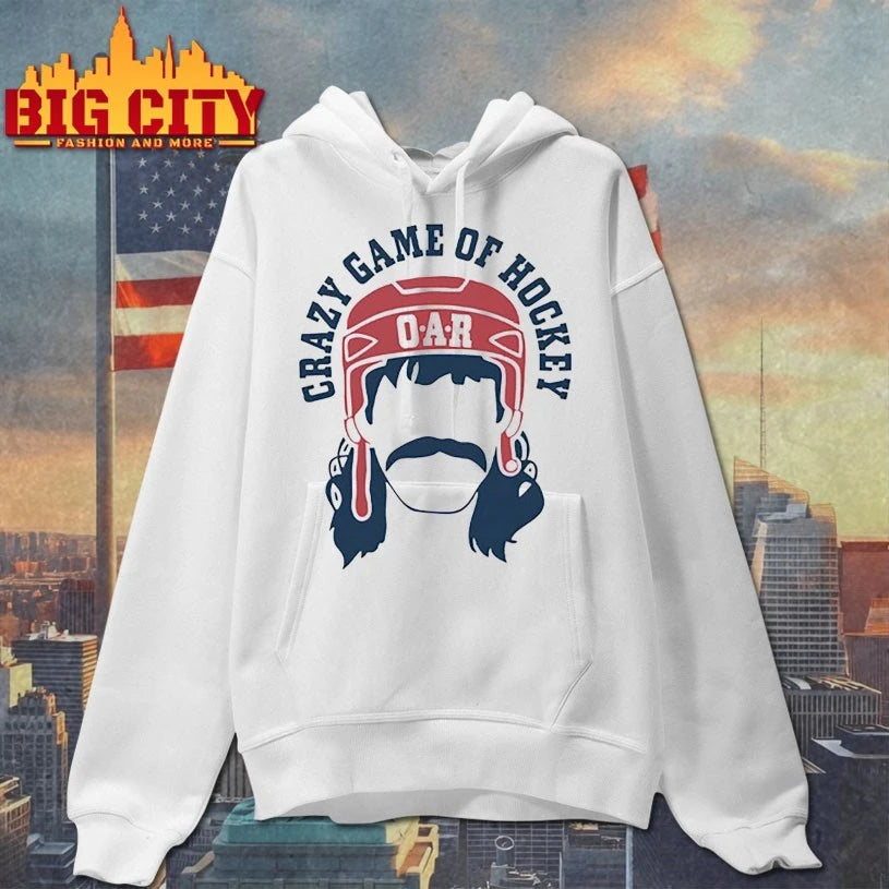 Crazy Game of Hockey O A R shirt
