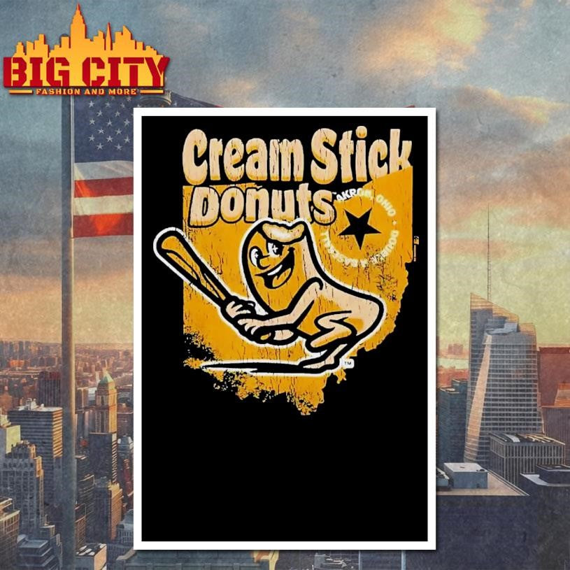 Cream Stick Donuts Ohio Shirt