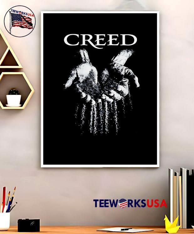 Creed Band Hands Reaching Up Rock Music shirt