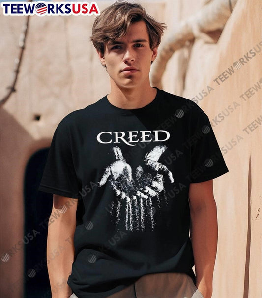 Creed Band Hands Reaching Up Rock Music shirt