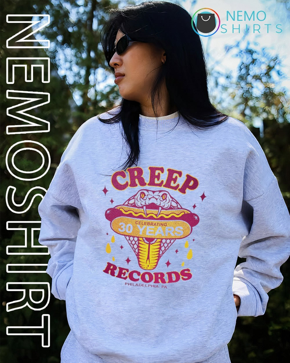 Creep records celebrating 30 years Philadelphia PA shirt