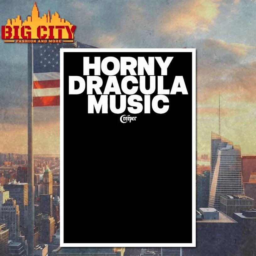 Creeper Cult Horny Dracula Music shirt