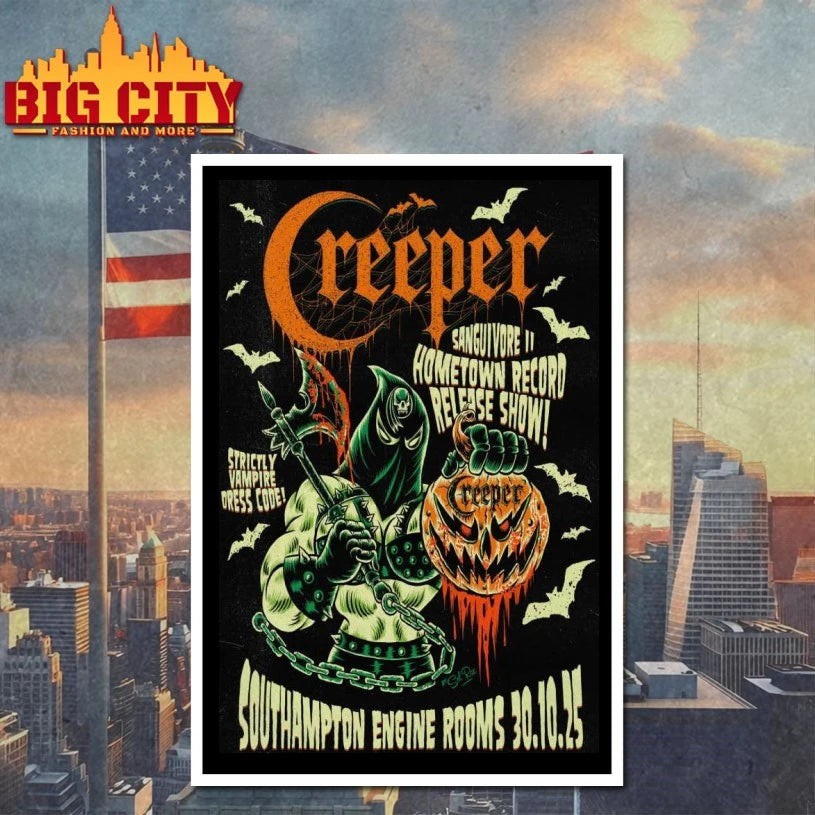 Creeper Halloween 2025 Poster shirts
