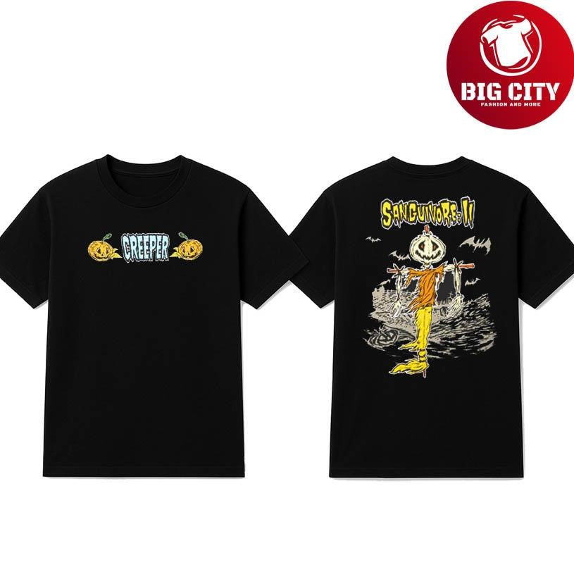 Creeper Scarecrow 2025 Two Sided Shirt