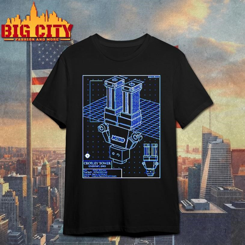Crosley Tower Blueprint Shirt