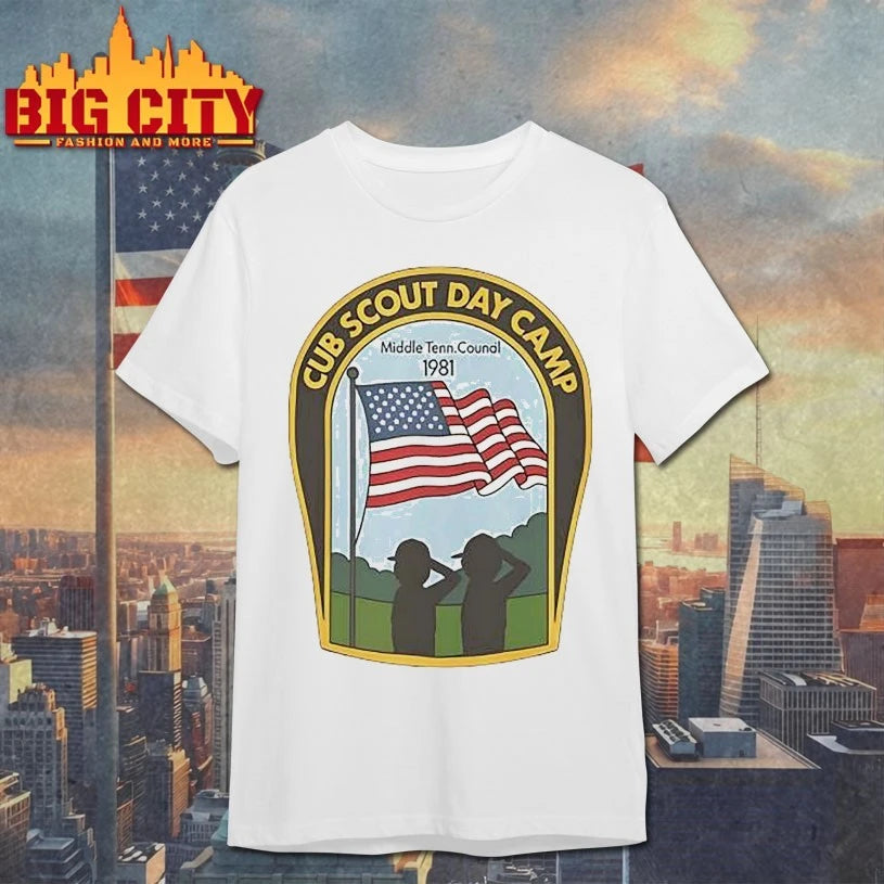 Cub Scout Day Camp Middle Tenn Council 1981 shirt