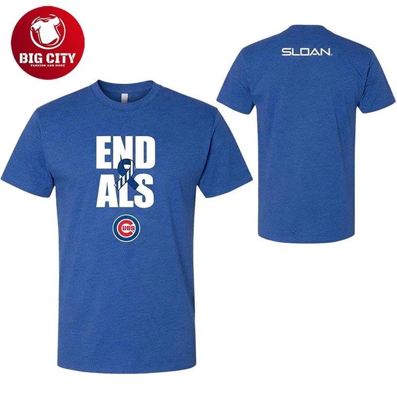 Cubs ALS Awareness Giveaway 2026 Two Sided Shirt