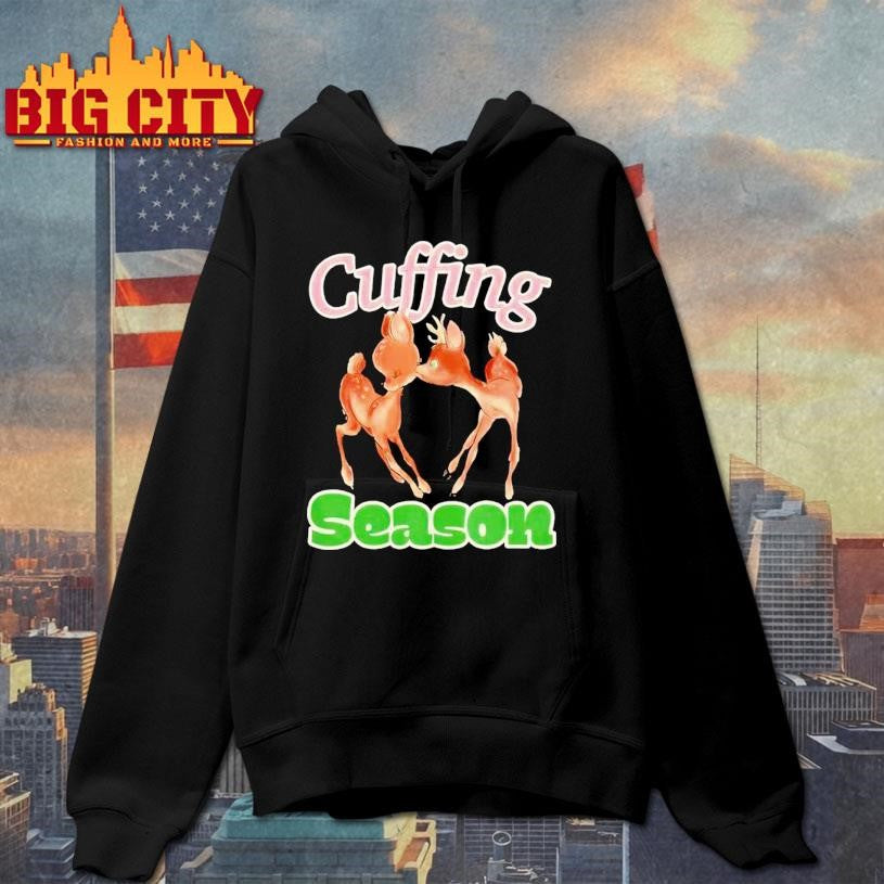 Cuffing Season Two Deer Graphic Shirt
