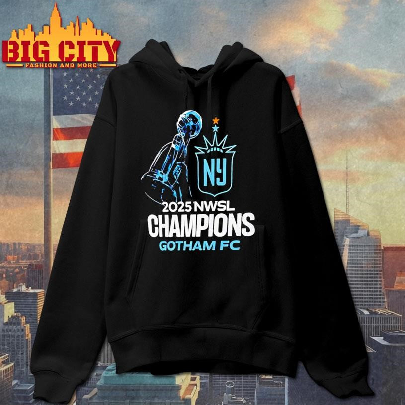 Cup Gotham FC 2025 NWSL Champions shirt