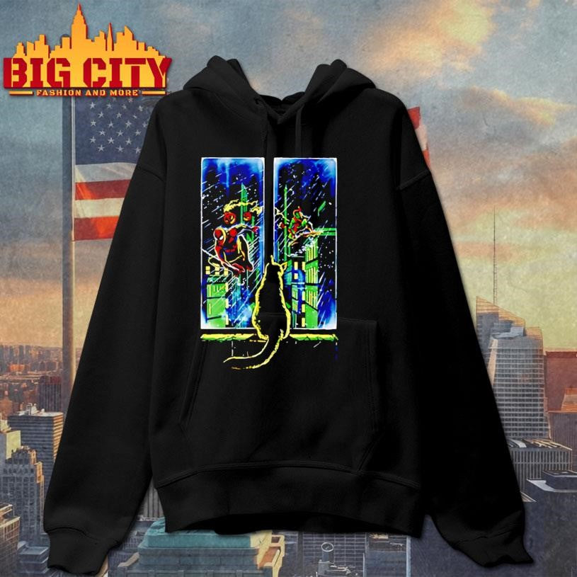 Curious Cat Superheroes option shirt