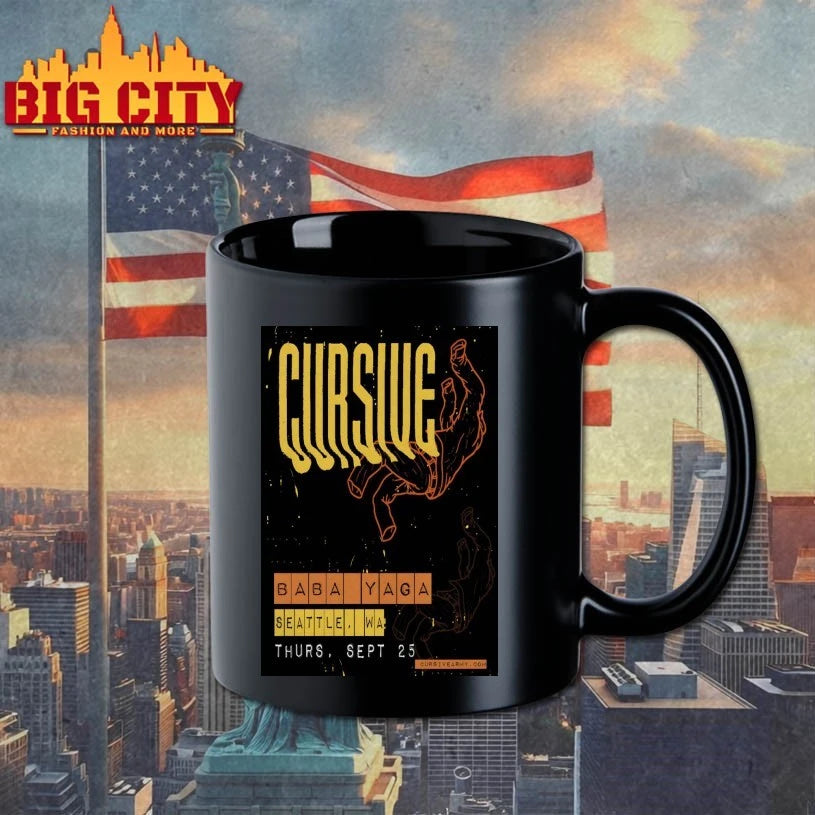 Cursive Sept 25 2025 Baby Yaga In Seattle WA Poster shirt