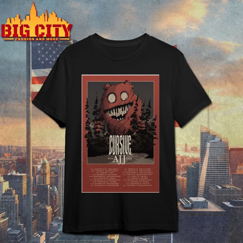 Cursive Tour Summer 2025 Poster Shirts
