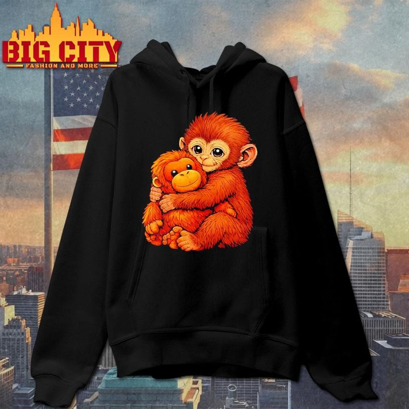 Cute Monkey Named Punch Funny Animal Shirt