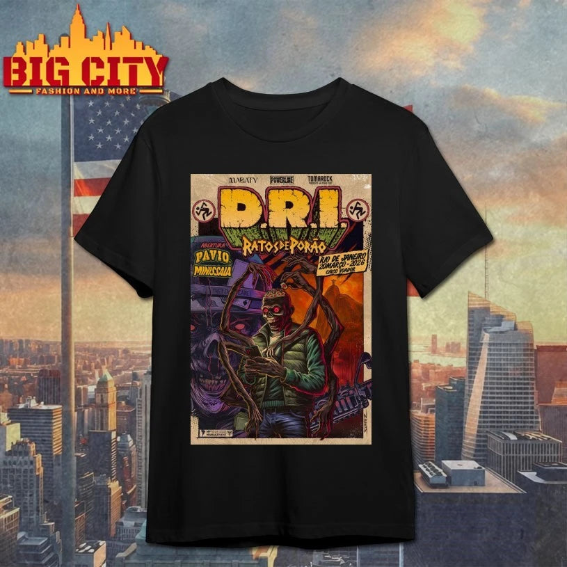 D.R.I Mar 20 2026 Rio De Janeiro Poster shirt