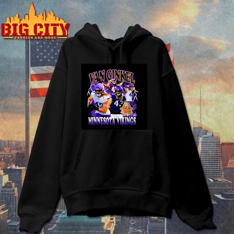 DC Brian Flores Andrew Van Ginkel Minnesota Vikings Shirt
