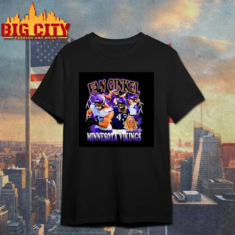 DC Brian Flores Andrew Van Ginkel Minnesota Vikings Shirt