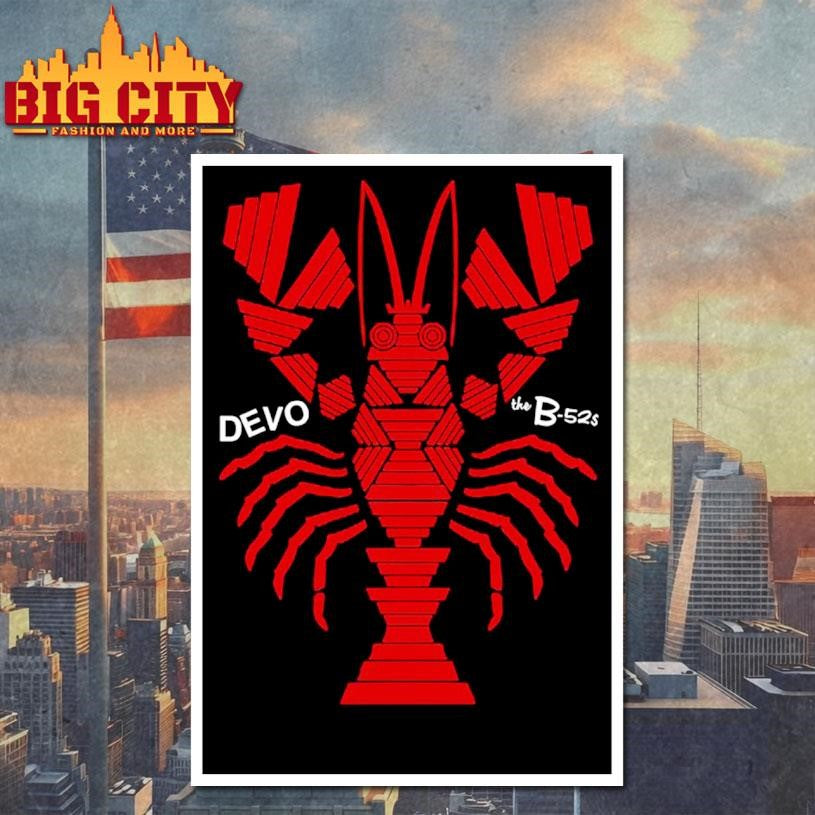 DEVO &amp; The B-52’s Cosmic De-Evolution Tour 2025 Shirt
