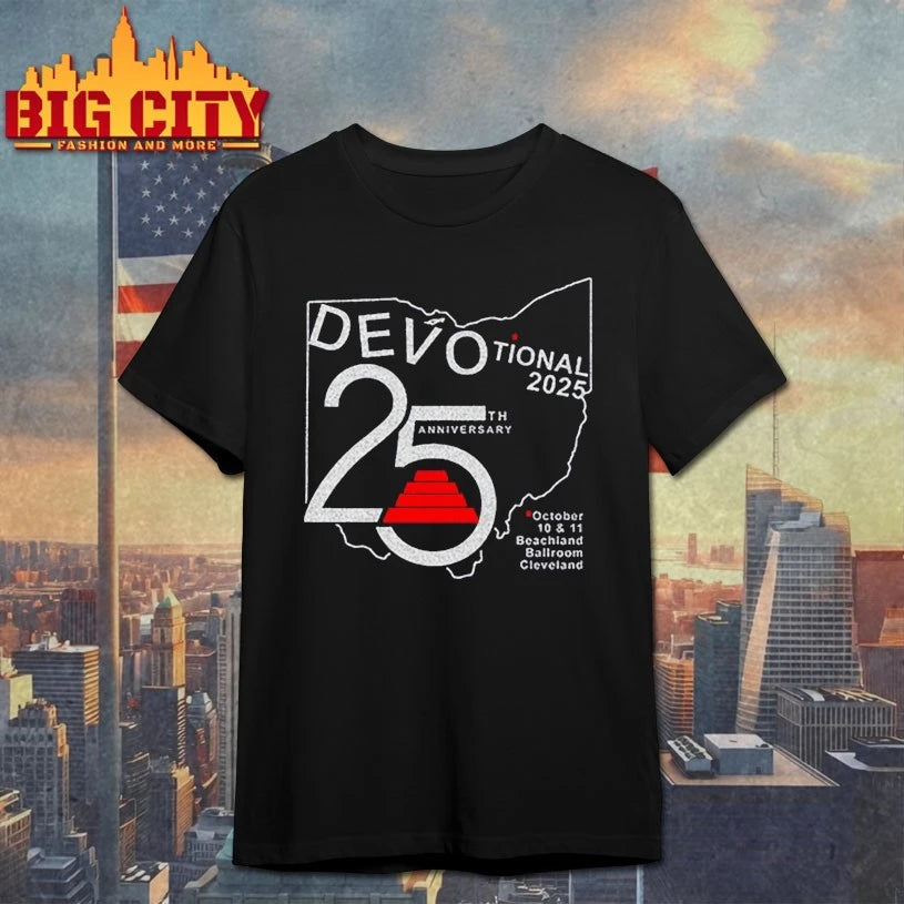 DEVO Tour Cleveland, Ohio Oct 10 &amp; 11, 2025 shirt