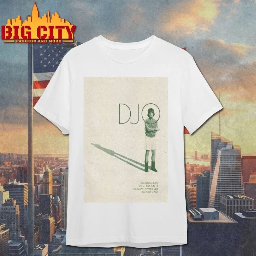 DJO Lawn at White Oak Music Hall In Houston TX Oct 5 2025 Poster shirt