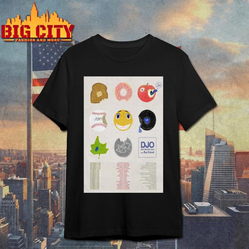 DJO Time Another Bite Tour 2025 Poster Shirt