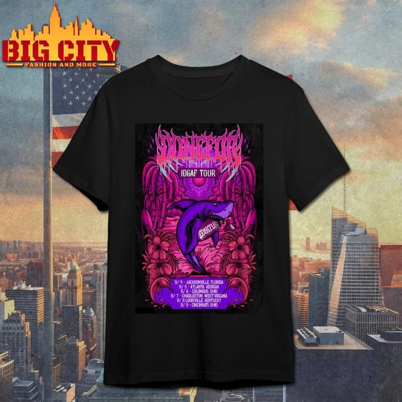 DONE FOR Idgaf 2025 Tour Poster shirt