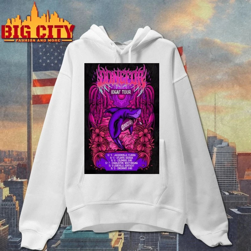 DONEFOR Idgaf Tour 25 Poster Shirts
