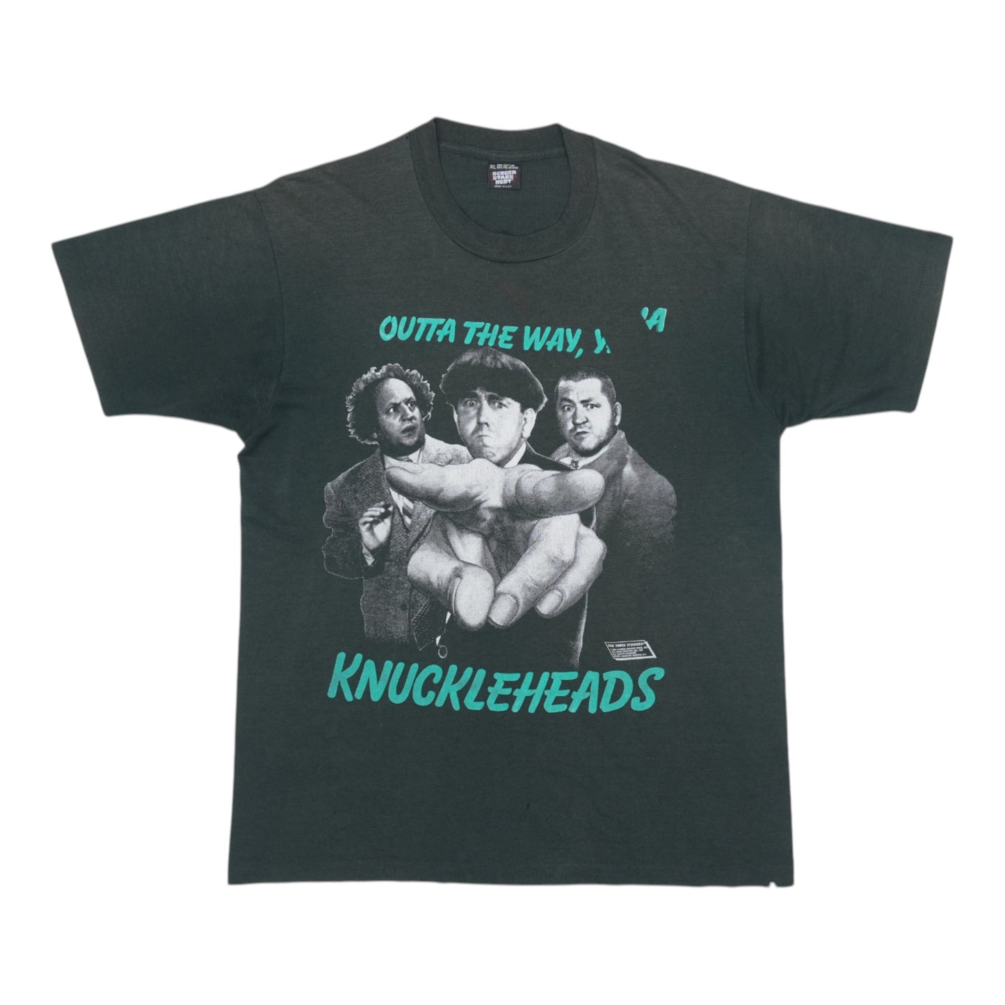 1989 Three Stooges Knuckleheads Shirt Style001