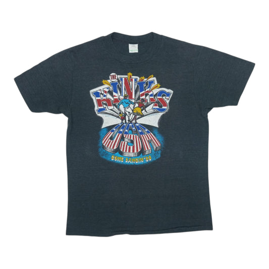 1983 The Kinks State Of Confusion Tour Shirt Style002