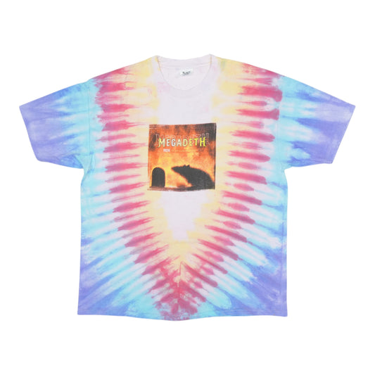 1998 Megadeth Jambo-Freakin-Ree Tie Dye Concert Shirt Style001