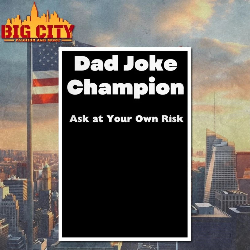 Dad Joke Champion ask at Your own risk Shirt