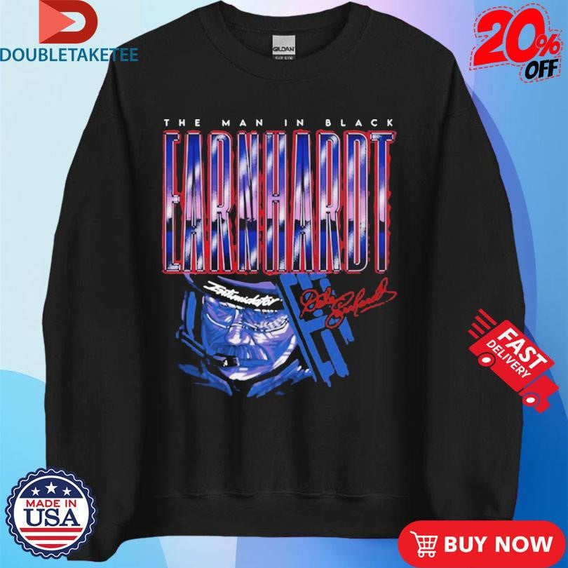 Dale Earnhardt The Man In Black Earnhardt T-shirts