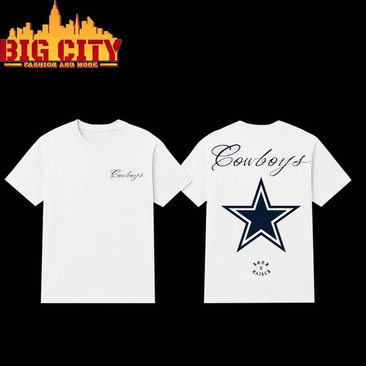 Dallas Cowboys Born x Raised 2025 Two Sided Shirt