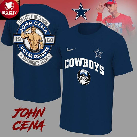 Dallas Cowboys John Cena 2025 American’s Team Since 1960 Two Sided Shirt