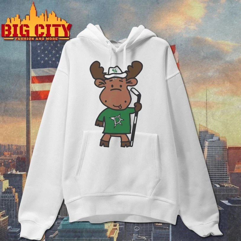 Dallas Stars Doodle Moose shirt