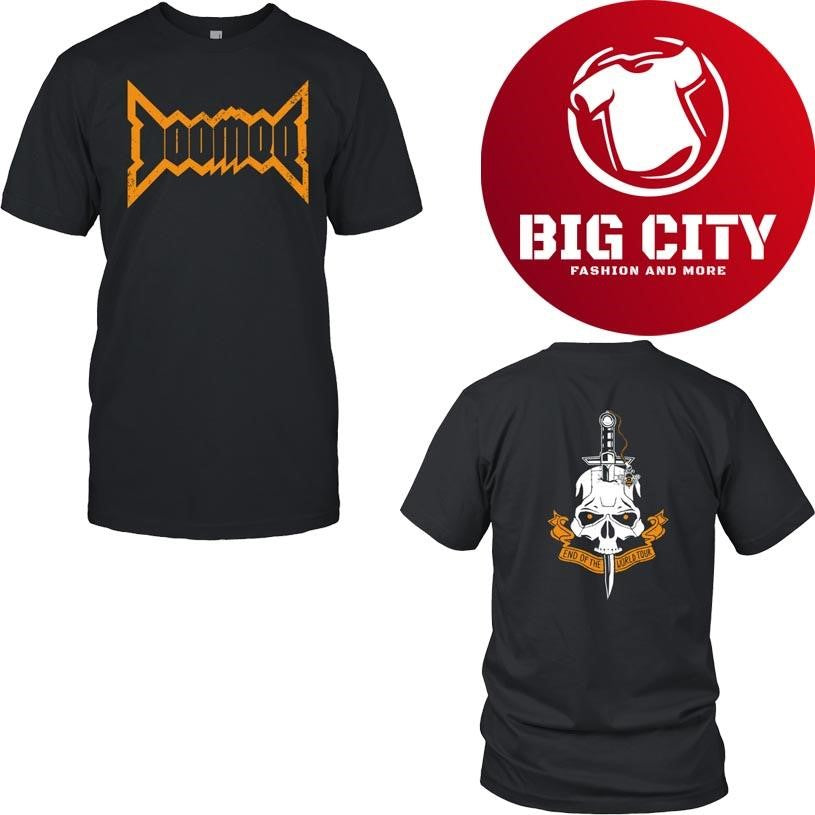 Dan And Phil Doomed Skull 2025 New Two Sided Shirt