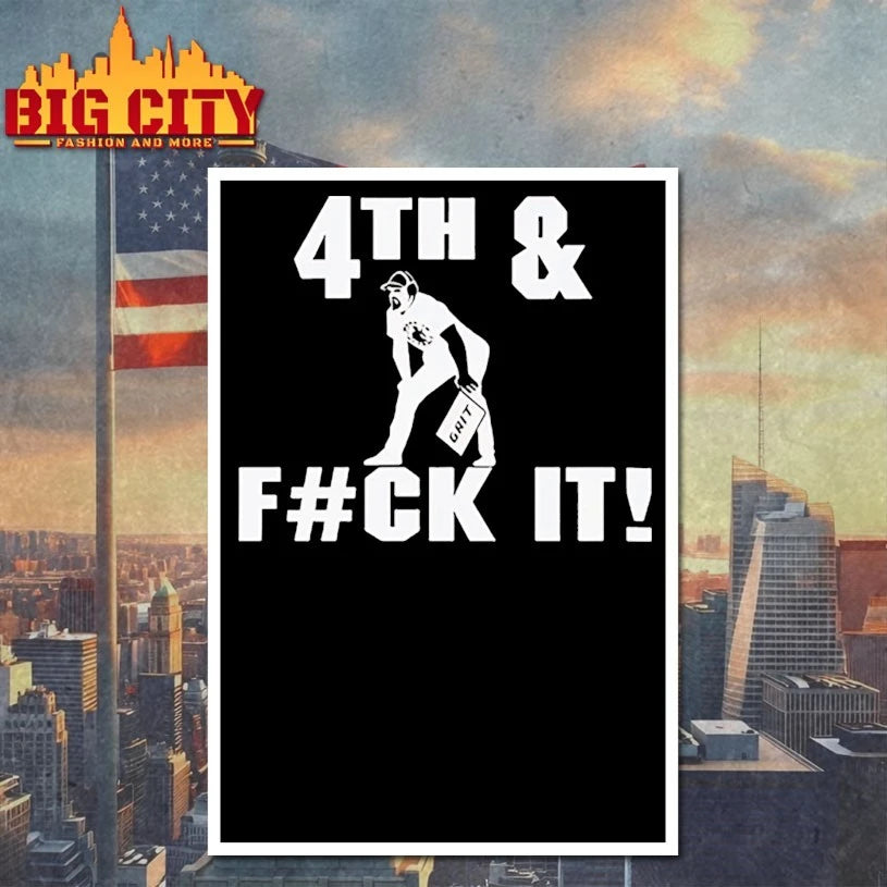 Dan Campbell grit Detroit Lions 4th and fuck it shirt