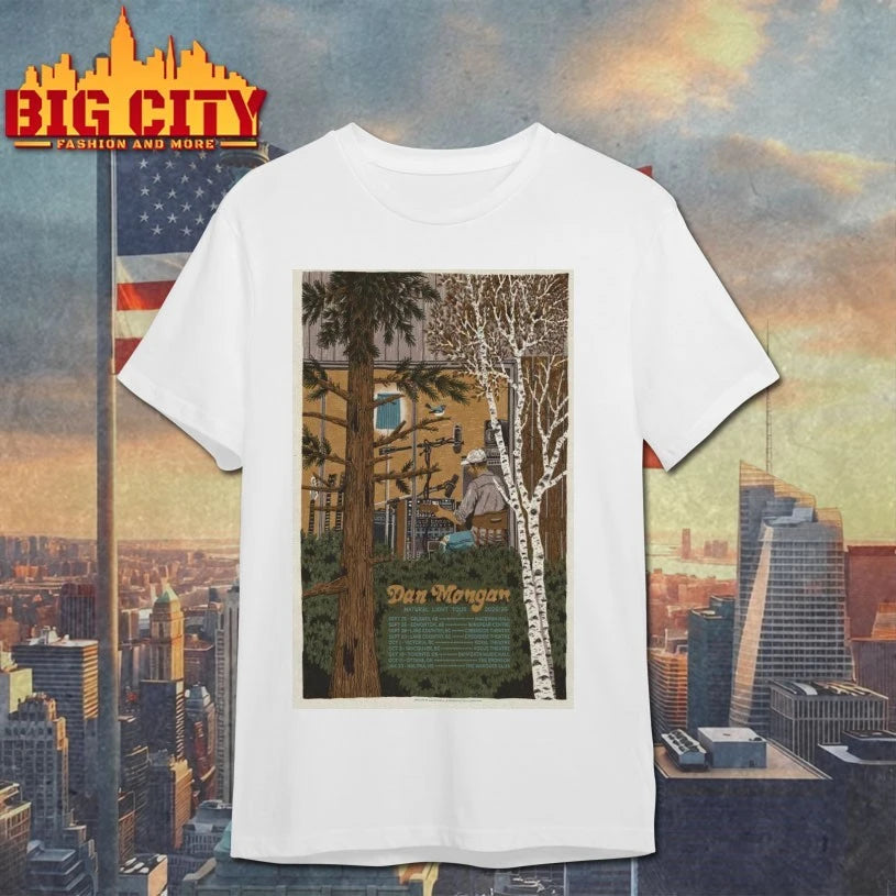 Dan Morgan Natural Light Tour 2025 26 Poster shirt