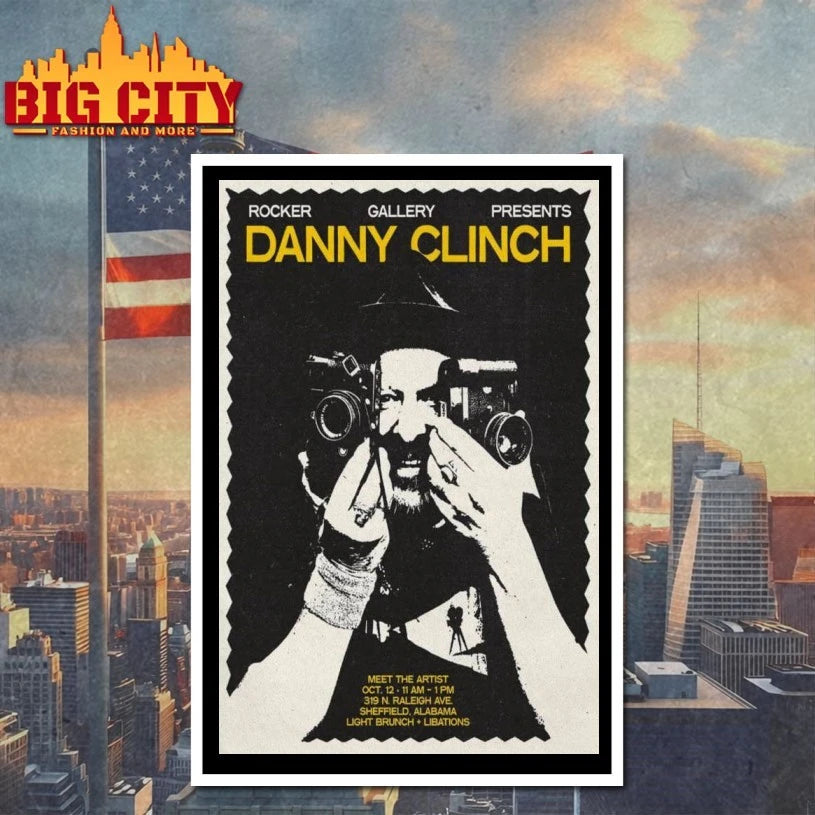 Danny Clinch Tour Sheffield, Alabama 2025 Poster shirt