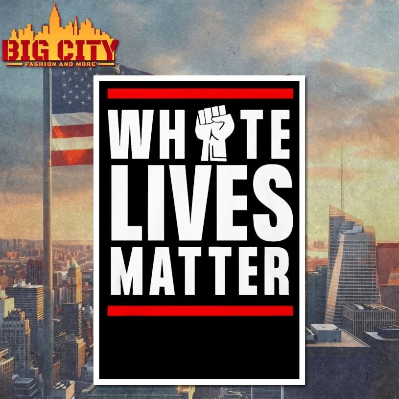 Dariusz Matecki White Lives Matter shirt