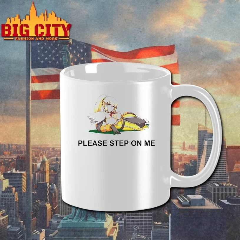 Darkness Konosuba Please Step On Me shirt