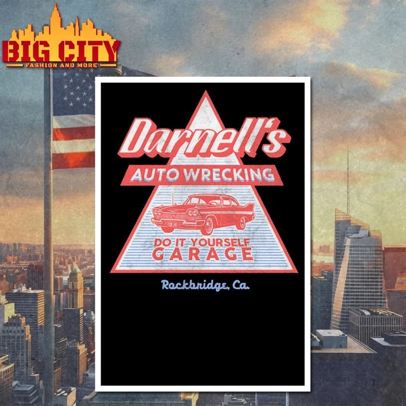 Darnell’s Auto Wrecking do it Yourself garage shirt