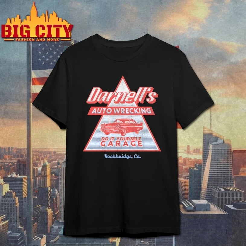 Darnell’s Auto Wrecking do it Yourself garage shirt