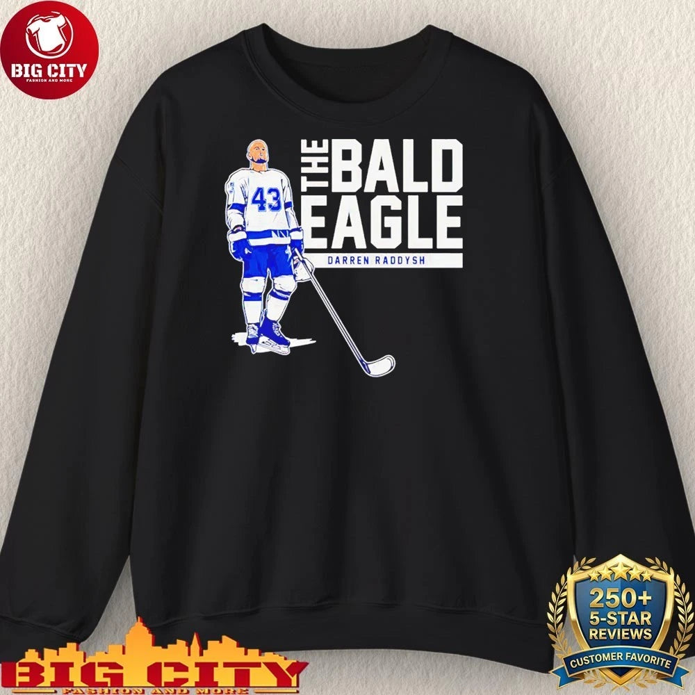 Darren Raddysh The Bald Eagle Tampa Bay Lightning hockey shirt