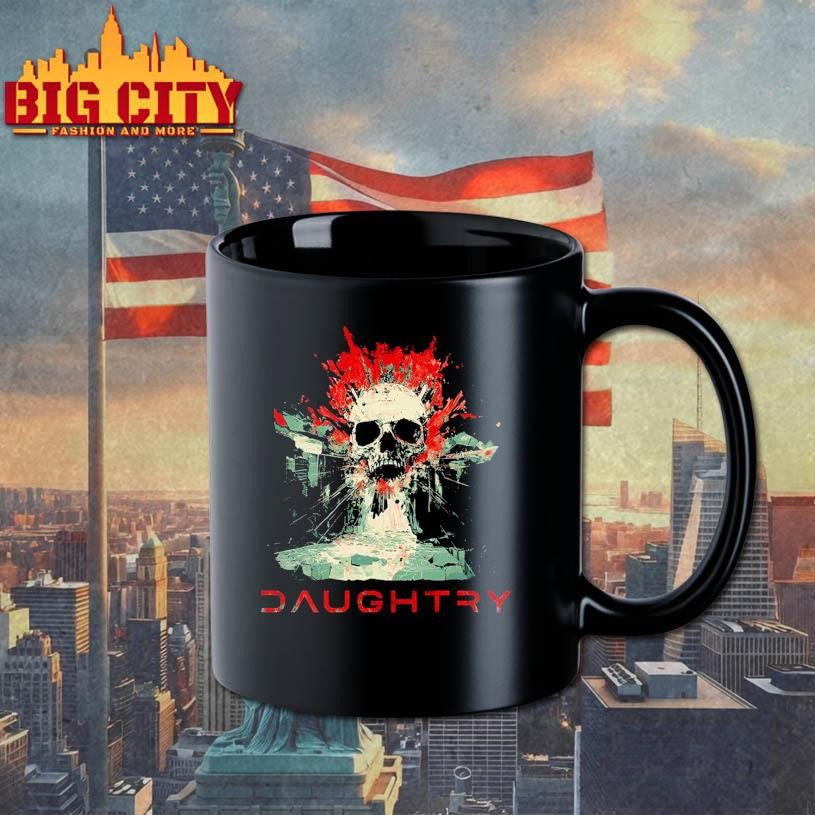 Daughtry Shattered Skull Shirt