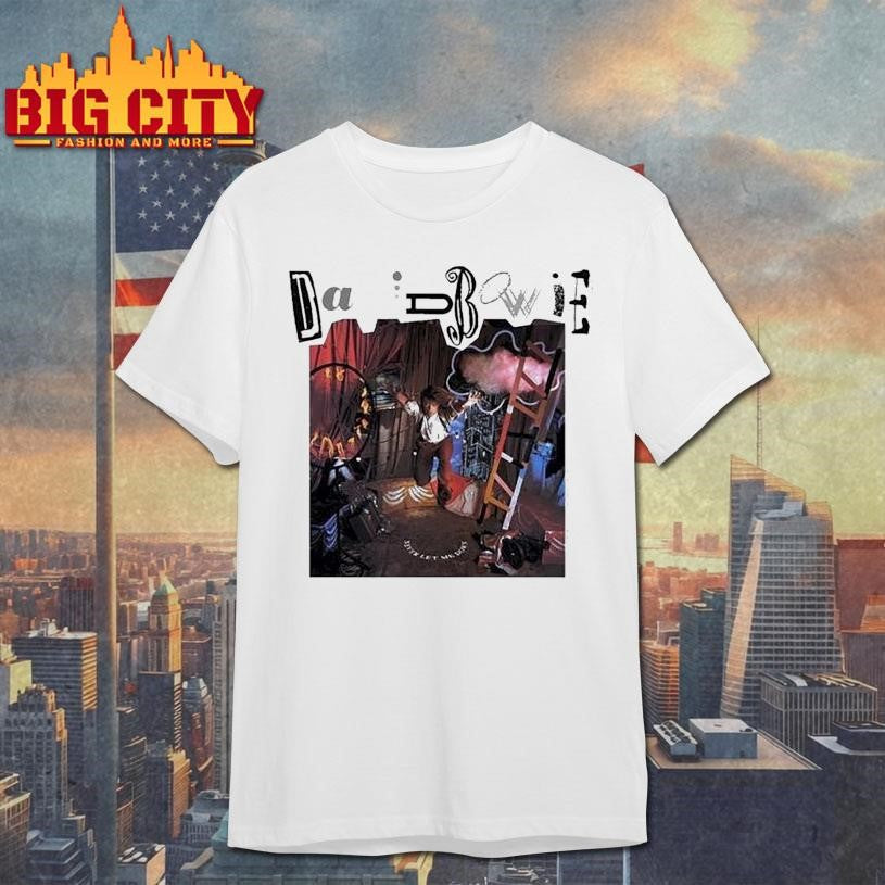 David Bowie Never Let Me Down Album Cover Shirt