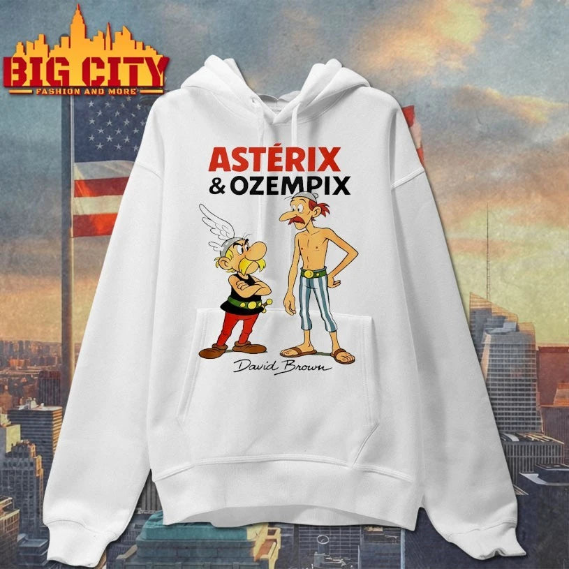 David Brown Asterix And Ozempic shirt