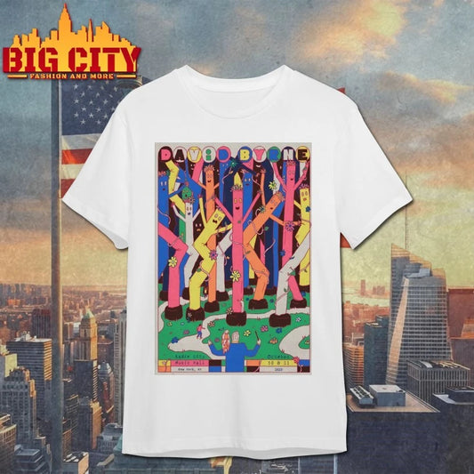 David Byrne At Radio City Music Hall On Oct 10-11 2025 Poster shirt