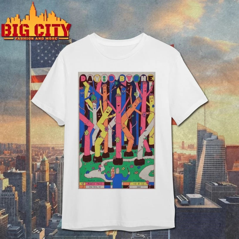 David Byrne New York NY October 10-11 2025 Concert Poster Shirt
