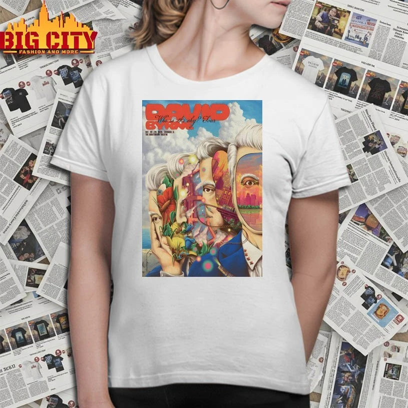 David Byrne Tour Chicago On October 28-29 2025 Poster shirt