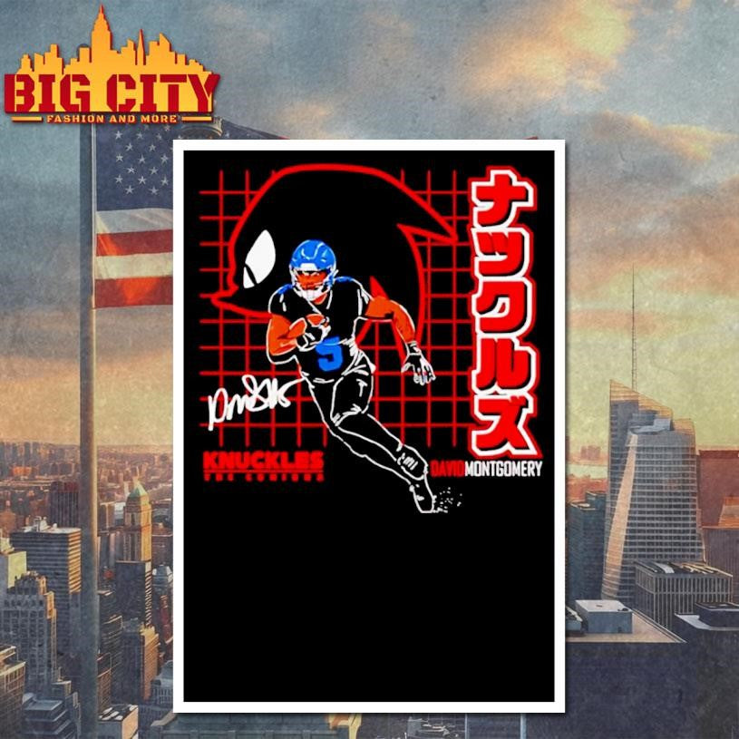 David Montgomery Knuckles The Echidna Shirt